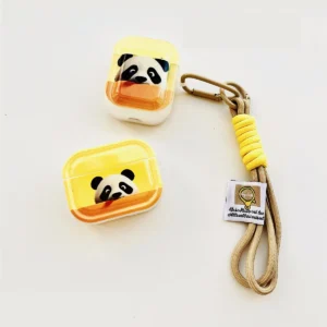 Original Cute Panda Face Apple AirPods Case Cover