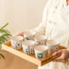 Panda and Bamboo Series Tea Cup Water Ceramic Coffee Mug