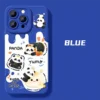 Panda and Food Multi-Color Cute Silicone Apple iPhone Case