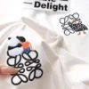 WPCTTS000695-0700-02 Panda and You Creative Design Embroidered Short-Sleeve T-Shirt