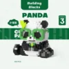 WPDTBB000165 Panda Childhood Series Mini Building Blocks Puzzle Toy