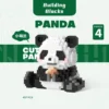 WPDTBB000166 Panda Childhood Series Mini Building Blocks Puzzle Toy
