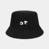 WPCTHABH0112 Panda Embroidery Bucket Hat Outdoor Fashion Sun Protection Hat