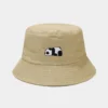 WPCTHABH0115 Panda Embroidery Bucket Hat Outdoor Fashion Sun Protection Hat