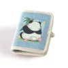 WPBGWC000182 Panda Hua Hua Fabric Wallet Chinese Style Cotton Linen Wallet