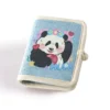 WPBGWC000183 Panda Hua Hua Fabric Wallet Chinese Style Cotton Linen Wallet