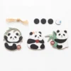 WPDCFM000033-01 Panda Hua Hua Magnetic Door Decor Fridge Magnet 3-Piece Set