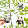 WPDCFM000033-02 Panda Hua Hua Magnetic Door Decor Fridge Magnet