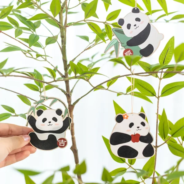WPDCFM000033-02 Panda Hua Hua Magnetic Door Decor Fridge Magnet