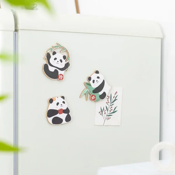 WPDCFM000033-05 Panda Hua Hua Magnetic Door Decor Fridge Magnet