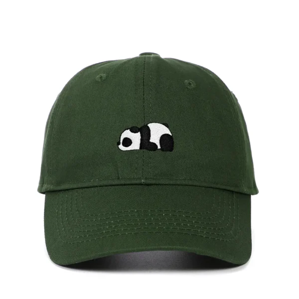 WPCTHASC0039 Panda Multi-Color Baseball Cap Sun Hat Hip-Hop Snapback Cap