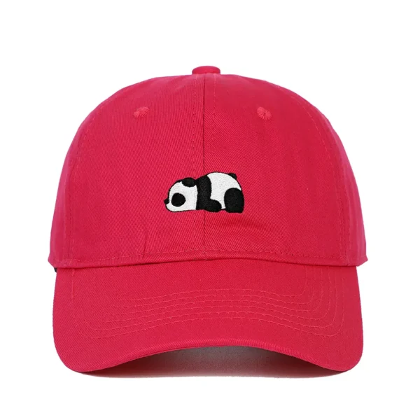 WPCTHASC0031 Panda Multi-Color Baseball Cap Sun Hat Hip-Hop Snapback Cap