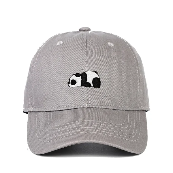 WPCTHASC0027 Panda Multi-Color Baseball Cap Sun Hat Hip-Hop Snapback Cap