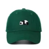 WPCTHASC0038 Panda Baseball Cap Hip-Hop Snapback Cap Green