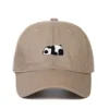 WPCTHASC0037 Panda Baseball Cap Hip-Hop Snapback Cap Khaki