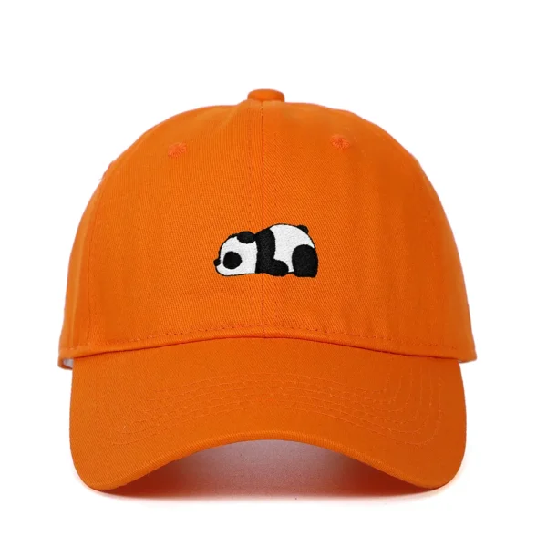 WPCTHASC0034 Panda Multi-Color Baseball Cap Sun Hat Hip-Hop Snapback Cap