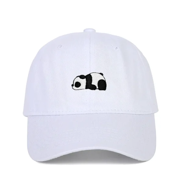 WPCTHASC0024 Panda Multi-Color Baseball Cap Sun Hat Hip-Hop Snapback Cap