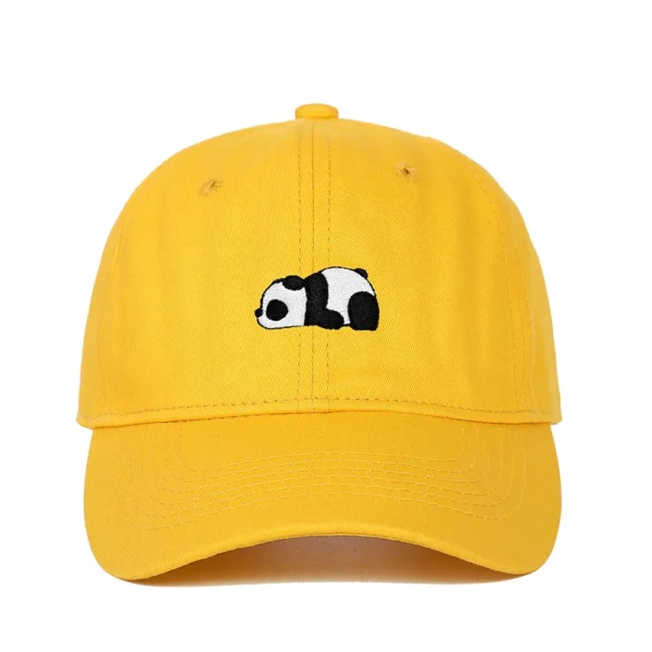 WPCTHASC0032 Panda Multi-Color Baseball Cap Sun Hat Hip-Hop Snapback Cap