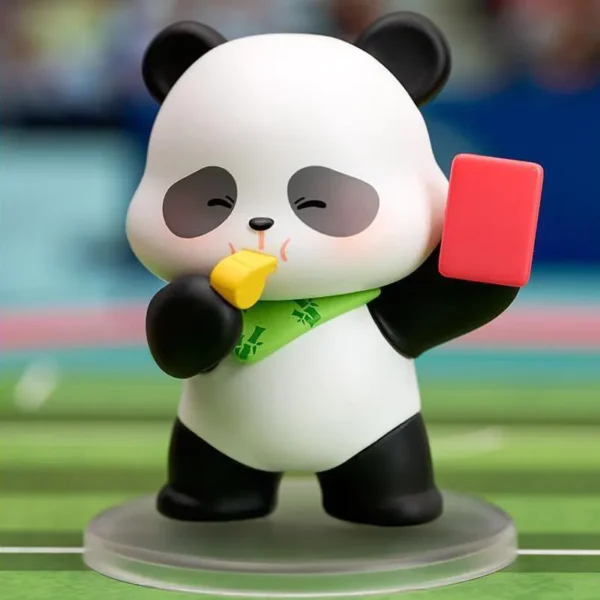 WPDTOM000073-03 Panda Sports Series Blind Box Figurine Cartoon Doll Desk Decor