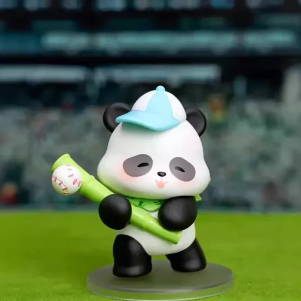 WPDTOM000073-05 Panda Sports Series Blind Box Figurine Cartoon Doll Desk Decor