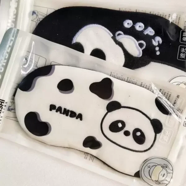 WPLSEM000252-0254 Panda-Themed 3D Sleep Mask Beautiful Gift Eye Mask