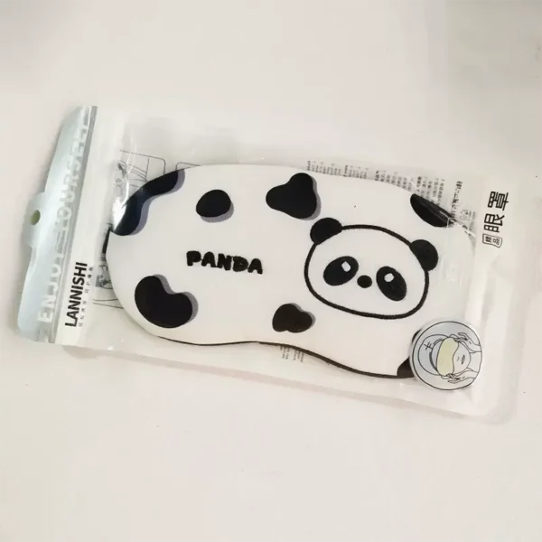 WPLSEM000252 Panda-Themed 3D Sleep Mask Beautiful Gift Eye Mask