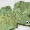 WPCTPM000238 Panda Themed High-End Pajama Set for Women Loungewear