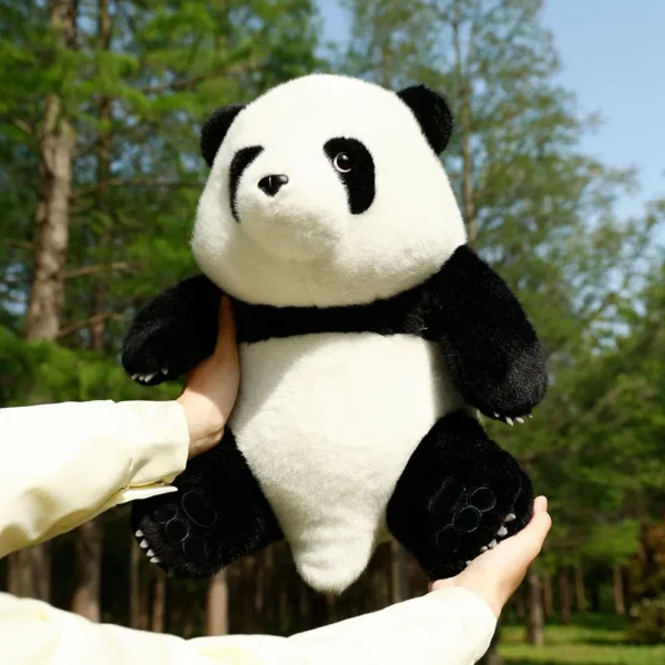 WPDTPT000111-02 Pop Panda Hua Hua Realistic Plush Toy Doll