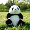 WPDTPT000111-03 Pop Panda Hua Hua Realistic Plush Toy Doll