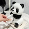 WPHHTB000248-04 Realistic Panda Shaped Tissue Box Ceramic Home Decor