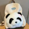 WPBGBP000053-0054-01 Realistic Plush Panda Backpack Cute Shoulder Bag