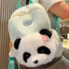WPBGBP000053-0054-02 Realistic Plush Panda Backpack Cute Shoulder Bag