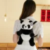 WPBGBP000058-0059-04 Realistic Plush Panda Casual Backpack Children's Gift School Bag