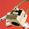 Retro Game Console Style Panda Neck Hanging Fan Portable