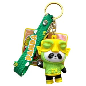 Sanxingdui Panda Toy Cartoon Keychain Souvenir Bag Charm