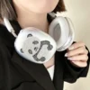 WPASEC000263-03 Sparkling Panda Pattern Apple AirPods Max Protective Case