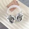 WPASEC000263-04 Sparkling Panda Pattern Apple AirPods Max Protective Case