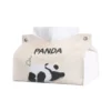 WPHHTB000283-05 Stretching Cute Panda Pattern Tissue Box Multifunctional Box