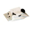 WPHHTB000279 Striped Panda Fabric Tissue Box Home Car Tissue Cover