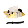 WPHHTB000282 Striped Panda Fabric Tissue Box Home Car Tissue Cover