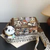 WPBGST000045-0046-01 Stylish Cartoon Panda Single Shoulder Crossbody Bag Versatile