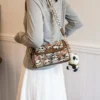 WPBGST000045-0046-03 Stylish Cartoon Panda Single Shoulder Crossbody Bag Versatile