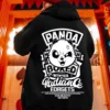 WPCTSS000390-0401-03 Trendy Panda Printed Men's Hoodie Fleece-Lined Sweatshirt