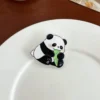 Various Cartoon Panda Decorative Brooch Badge Acrylic Pin