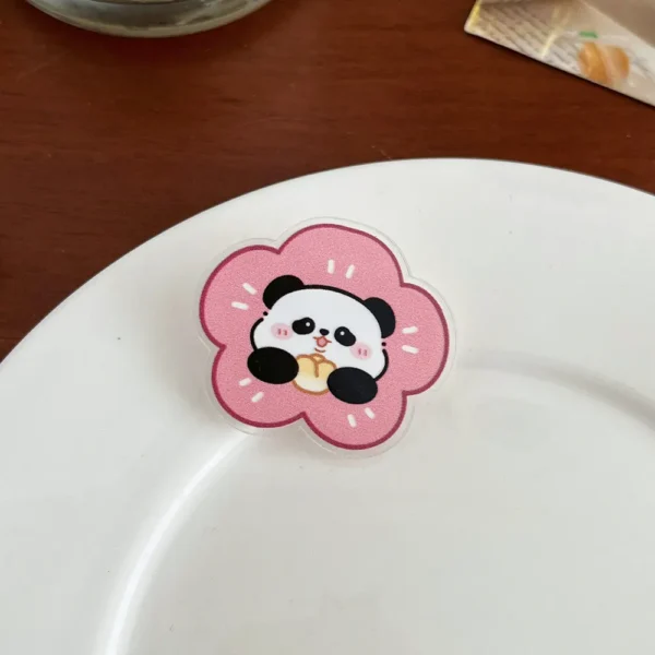 Various Cartoon Panda Decorative Brooch Badge Acrylic Pin