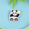 WPDCBR000164 Various Cute Panda Brooch Badge Acrylic Pin Accessory