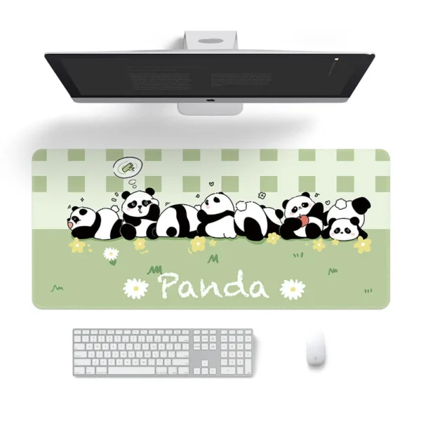 WPASMP000058 Panda Mouse Pad Cartoon Cute Desk Mat