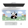 WPASMP000061 Panda Mouse Pad Cartoon Cute Desk Mat