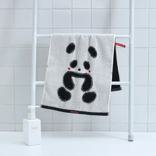 WPCTTW000173 Various Panda Series Cute Absorbent Face Cotton Towel