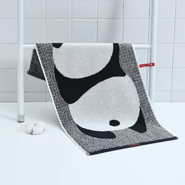 WPCTTW000175 Various Panda Series Cute Absorbent Face Cotton Towel